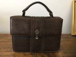 Alte Handtasche Leder