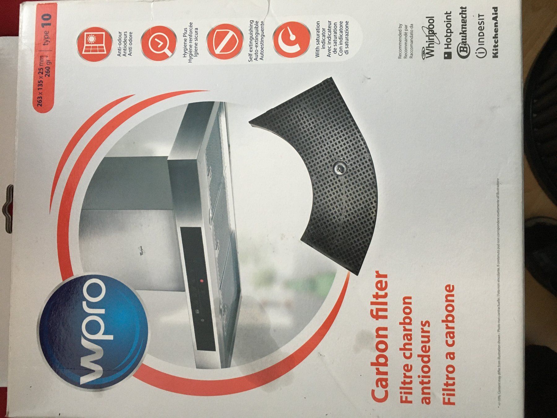Ventilazione: wpro carbon filter – Nuovo e nell'imballaggio originale da Unterägeri venduto da Kraft02