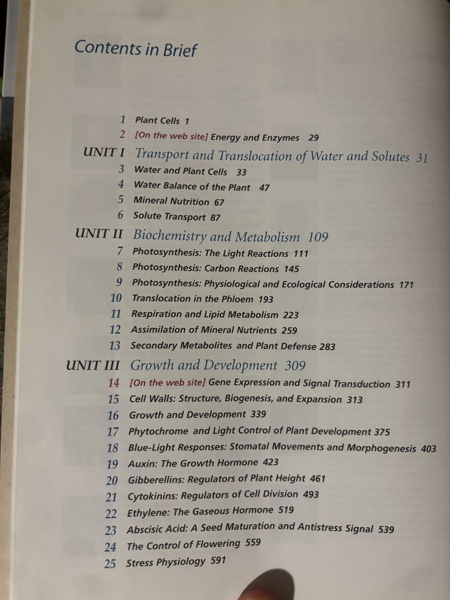 Libri: Plant Physiology. 3rd Edition. Taiz & Zeiger – Usato da Zürich venduto da WWehrle 1