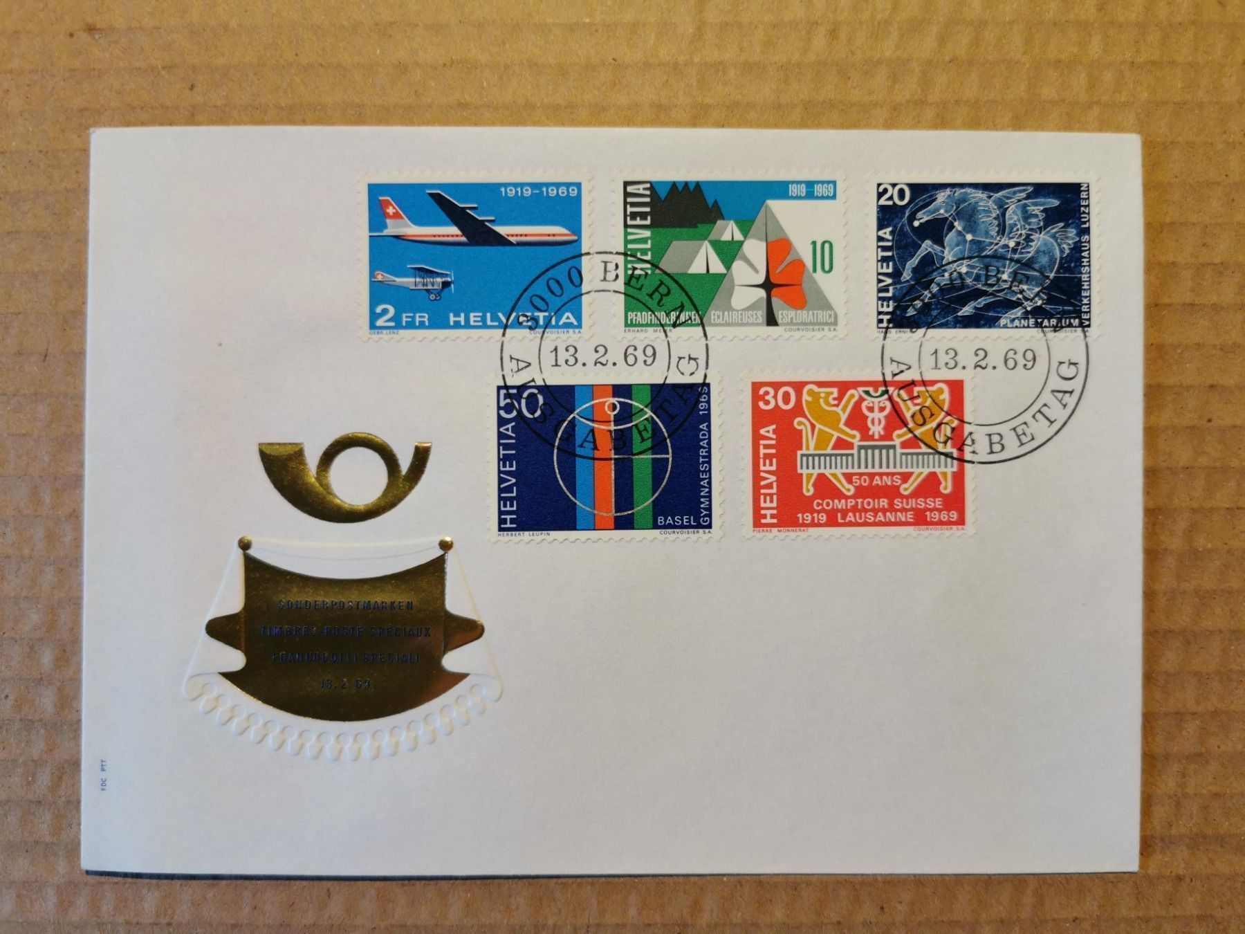 Tutti i francobolli: FDC Timbres-poste Spéciaux 1969 – Usato da Pailly venduto da jme99