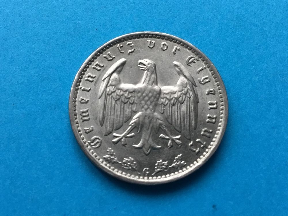 Deutsche Reich 1 Reichmark 1933 G. VZ +++ | Kaufen auf Ricardo