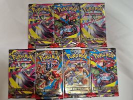 7x Mega Entwicklung Booster Pack (Sealed) DE