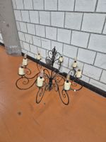 Deckenlampe Eisen 8 Arme Kerzenform