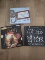 3 Hörbücher, Der Hobbit, Thor, Der Hundertjährige, Set
