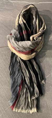 Damen / Herren Winterschal gestreift