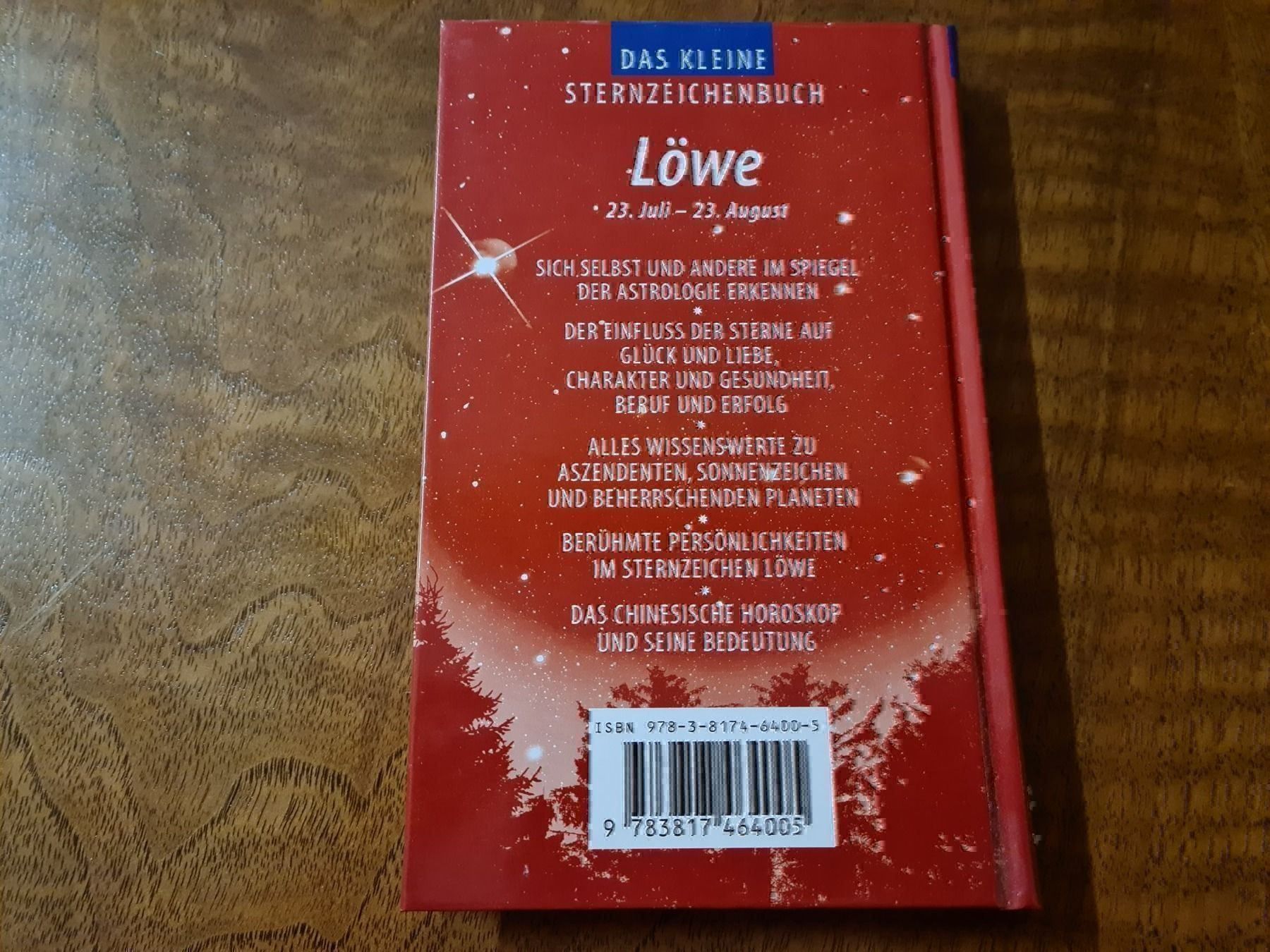 Bücher: Löwe 23.Juli-23.August – Gebraucht aus Erstfeld von Uhu1980 1