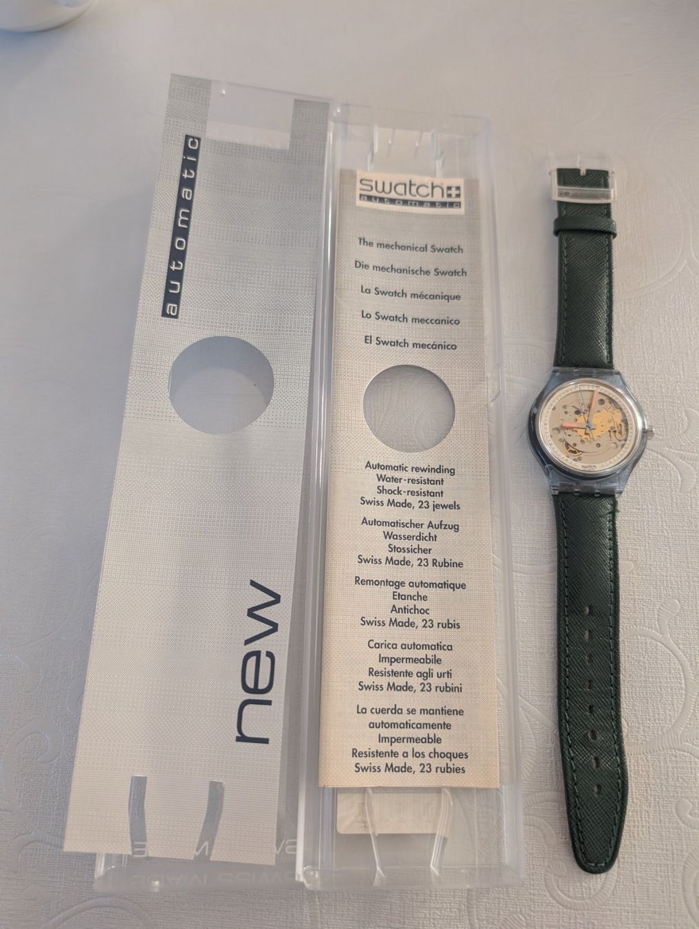 Swatch Orologi: Swatch SAB100 Black Motion Automatic – Usato da Roggwil BE venduto da FCM1974 2