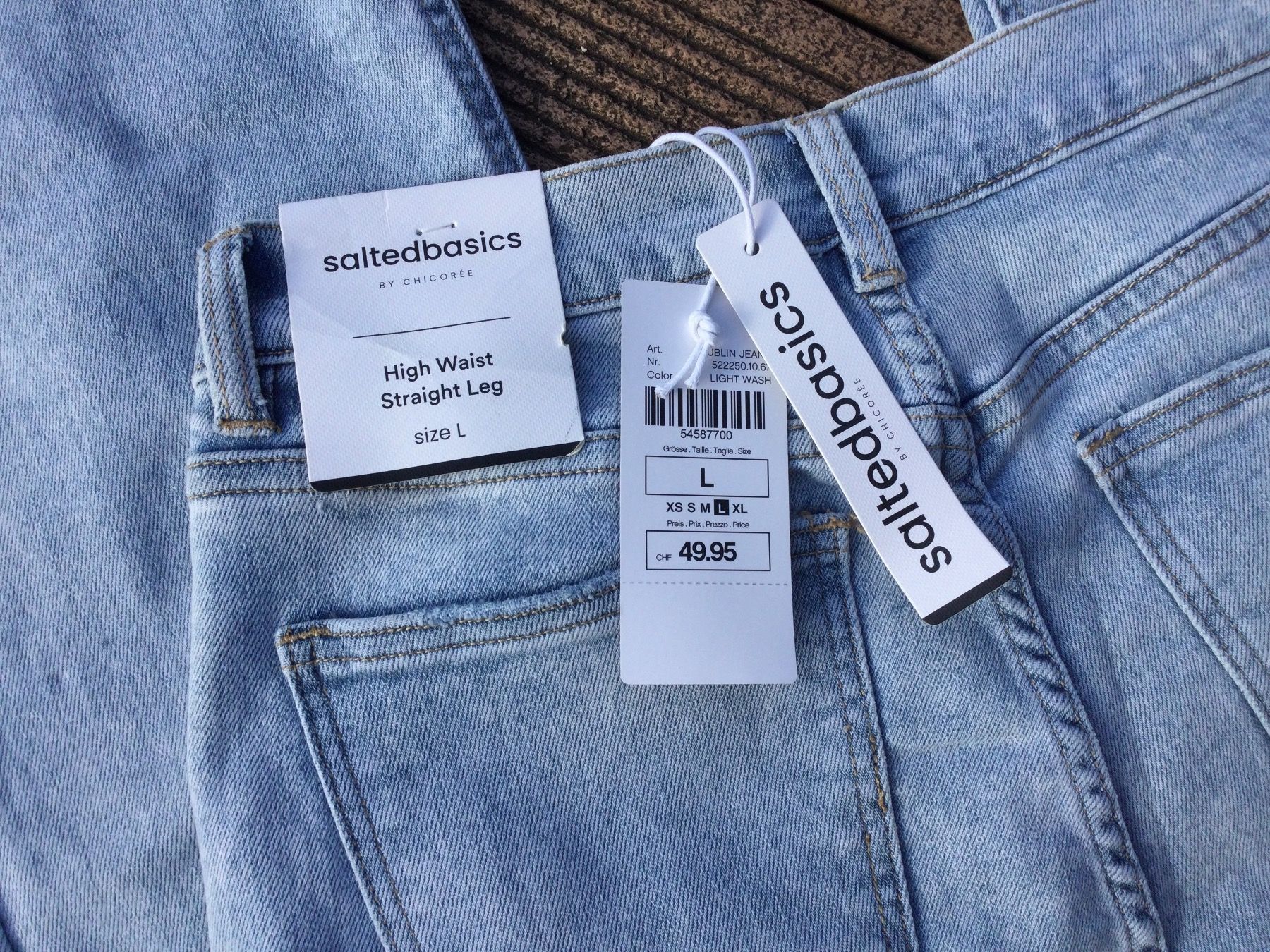 Jeans: Pantalon jeans clair Chicorée NEUF – Nuovo e nell'imballaggio originale da Agiez venduto da chouchanelle 1