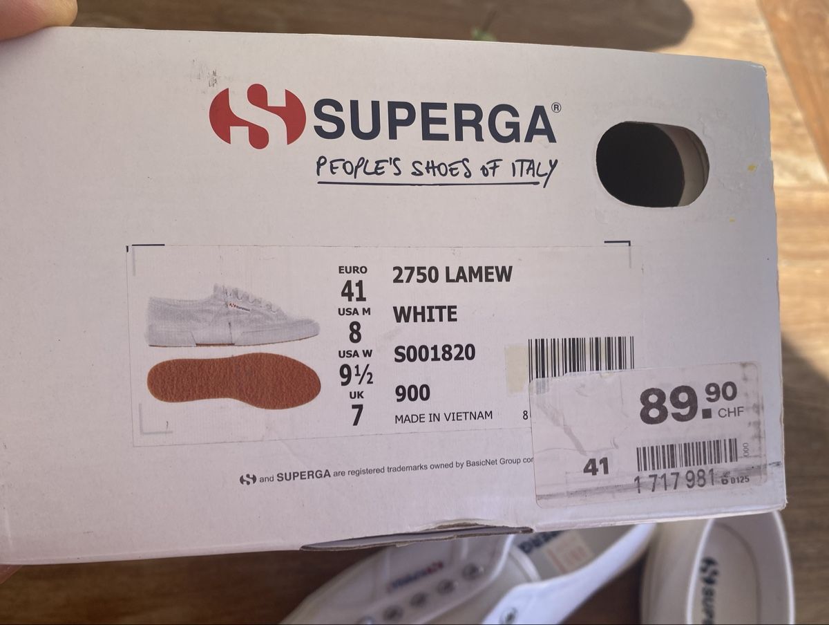 Superga Damenschuhe: Superga Gr.41 NEU – Neu und originalverpackt aus Affoltern am Albis von Vsyra 3