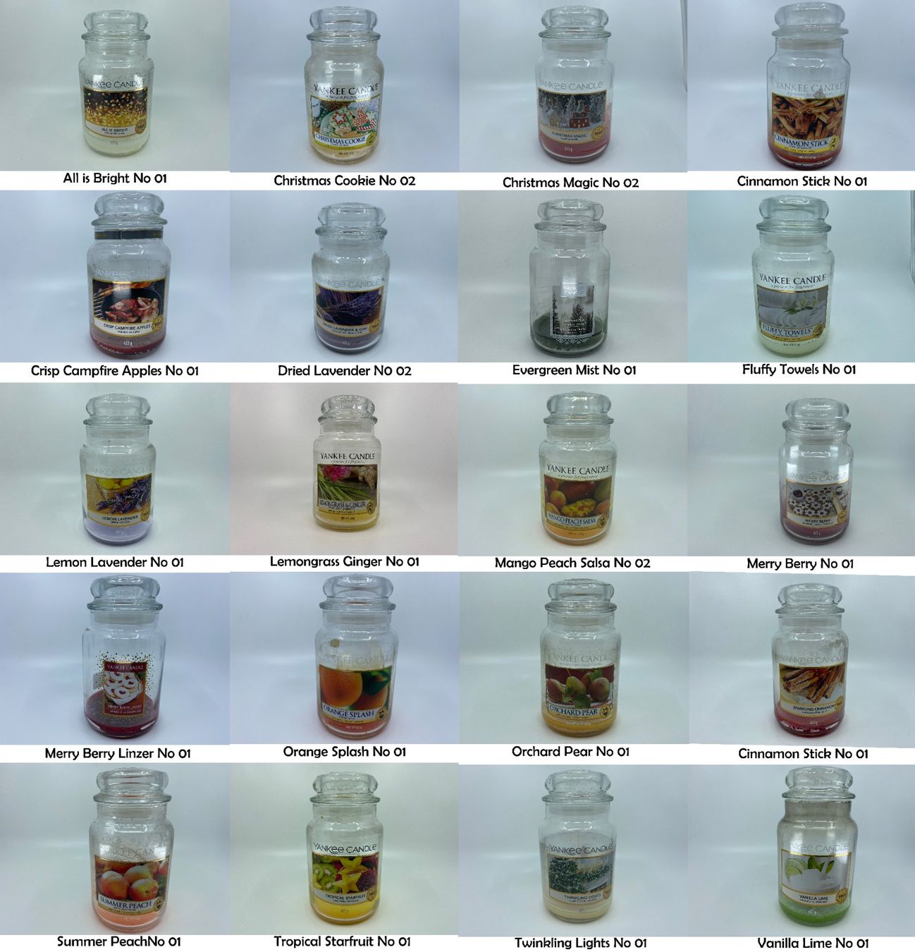 Yankee Candle Candele: Original leere Yankee Candle Large Jar Gläser  Diverse Düft – Usato da Langwiesen venduto da rtWebshop