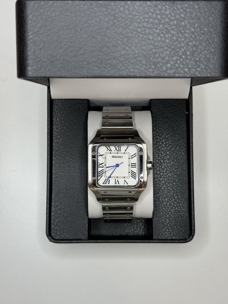 Orologi: Montre automatique Santos – Nuovo e nell'imballaggio originale da Epalinges venduto da LucaVallois