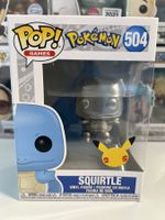 Funko POP! Pokémon Carapuce Argent Metallic 25th Anniversary