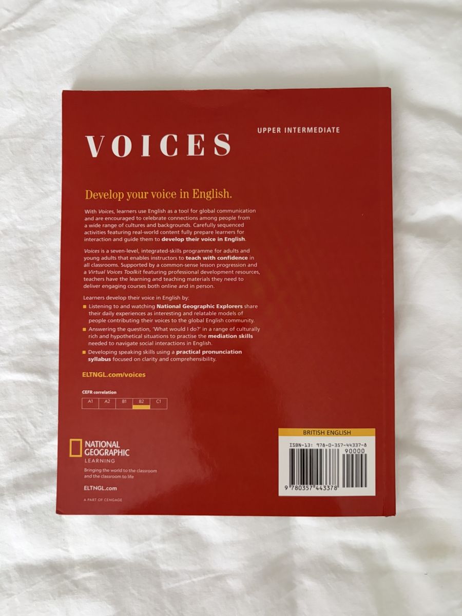 Libri: Voices Upper Intermediate B2  – Nuovo (secondo la descrizione) da Jona venduto da Flexer02 1