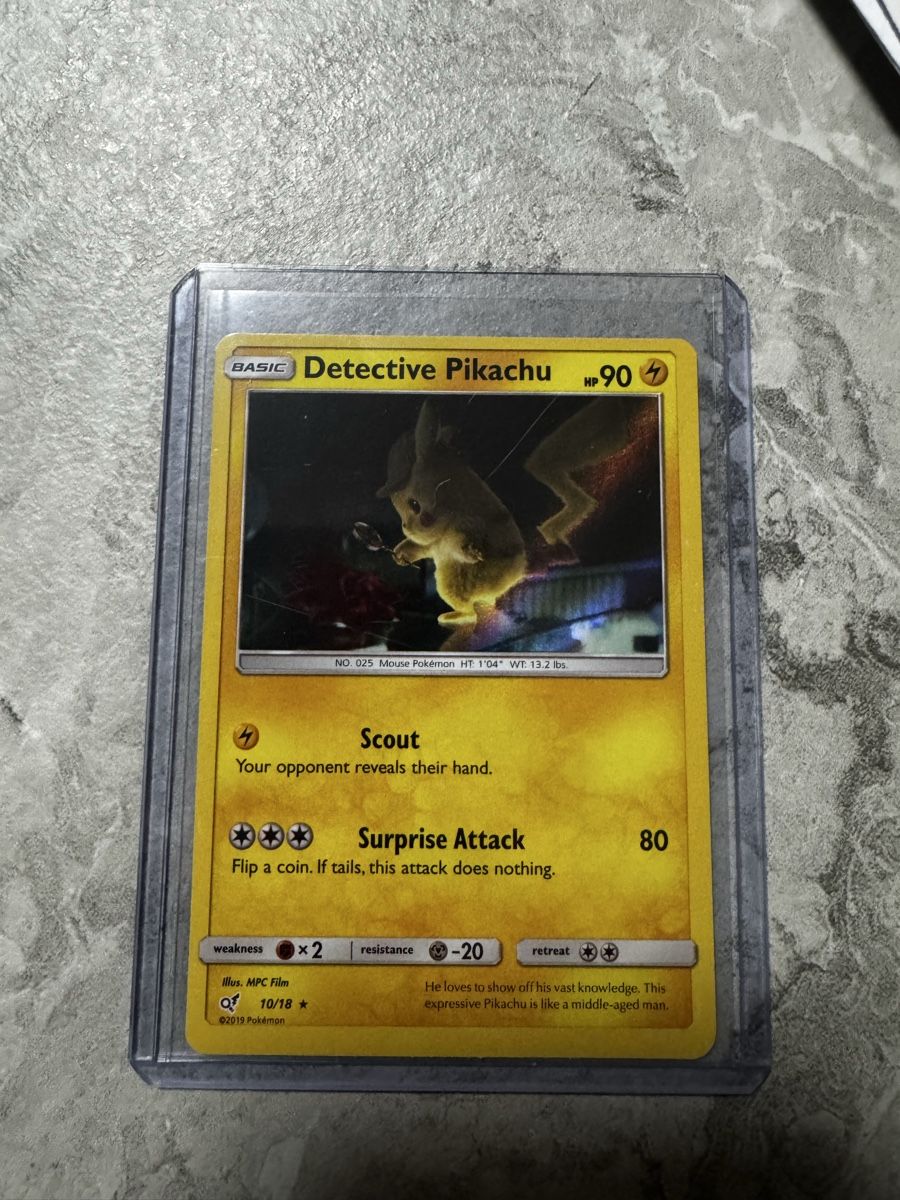 Pokémon Cartes à collectionner: 🔥detective pikachu!🇬🇧🔥 – Neuf (Voir description) à Chalais par nic_8qx5