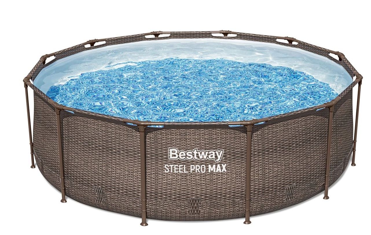 Bestway Piscine: Bestway Pool 366 (1 Saison gebraucht) – Usato da Auslikon venduto da luna058
