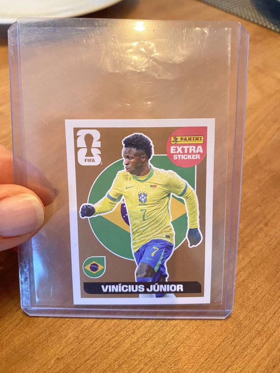 Panini Carte collezionabili: Panini WM Sticker EXTRA VINICIUS JUNIOR, Brasilien Top – Nuovo (secondo la descrizione) da Meilen venduto da AnnaBa.