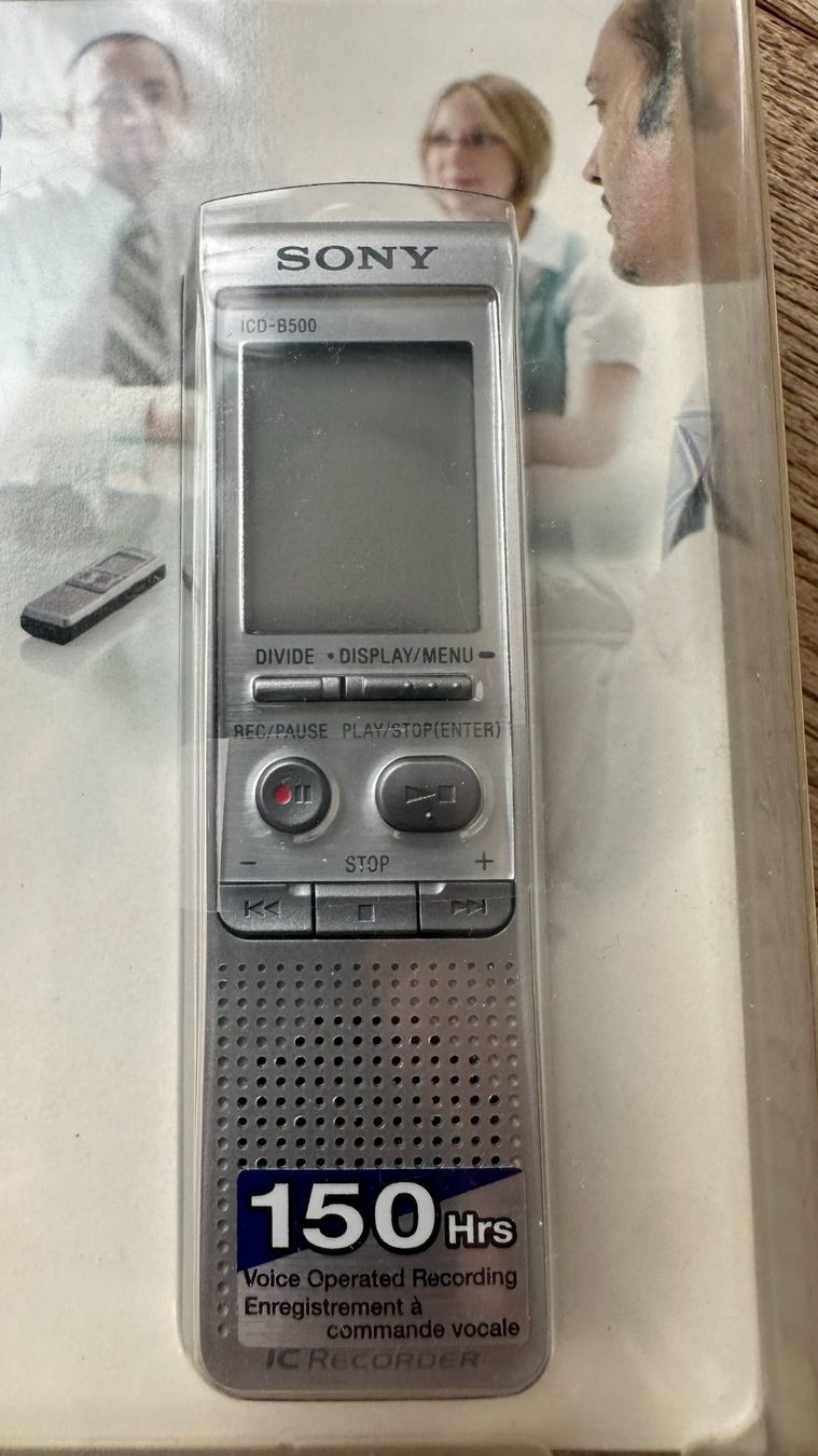 Sony Registratori: Sony ICD-B500 Diktiergerät, neu, ungebraucht – Nuovo e nell'imballaggio originale da Belp venduto da Uljo 4
