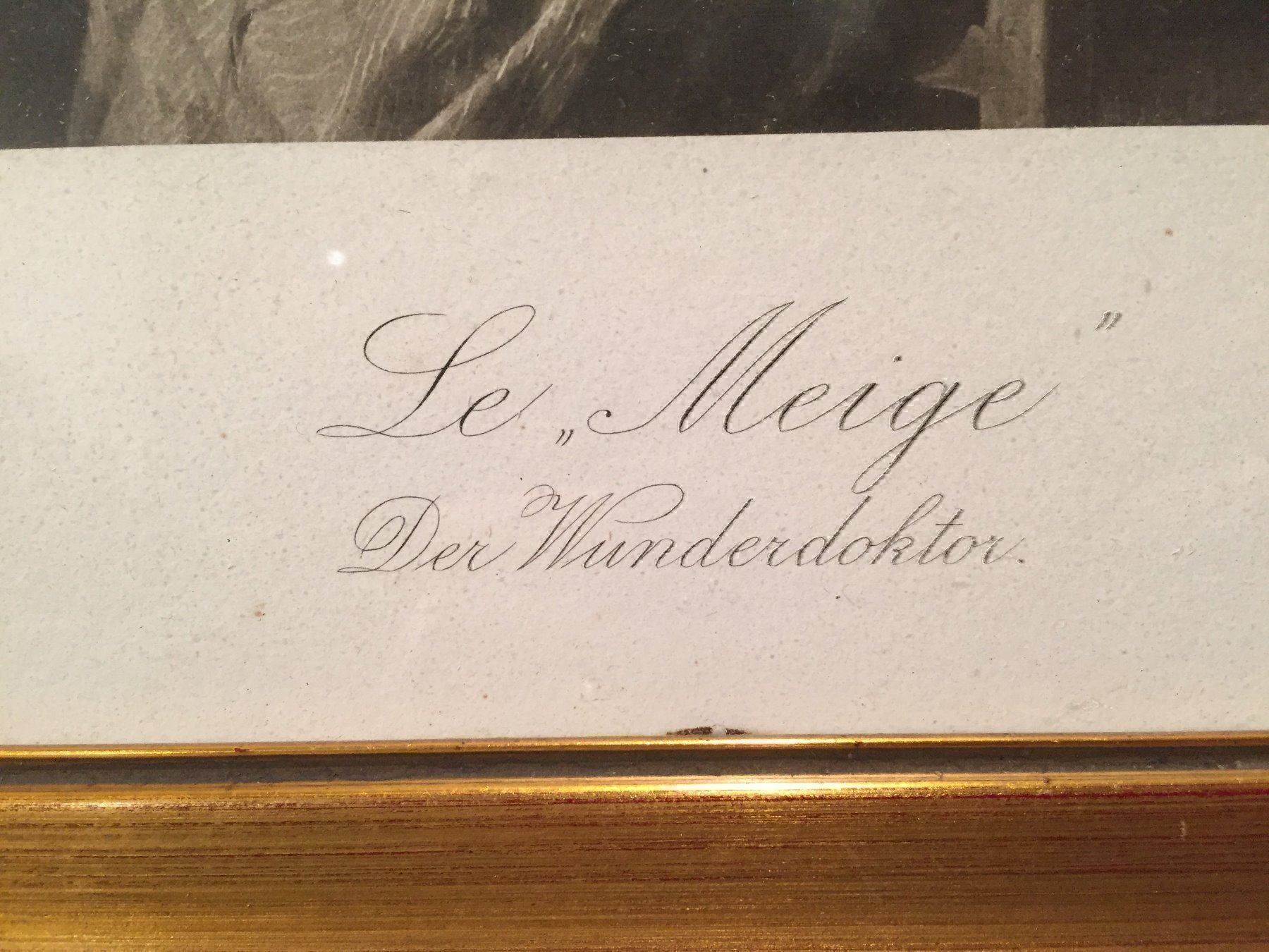 Grafica & Litografie: Albert Anker, "Der Wunderdoktor" – Usato da Einsiedeln venduto da artgallery59 2