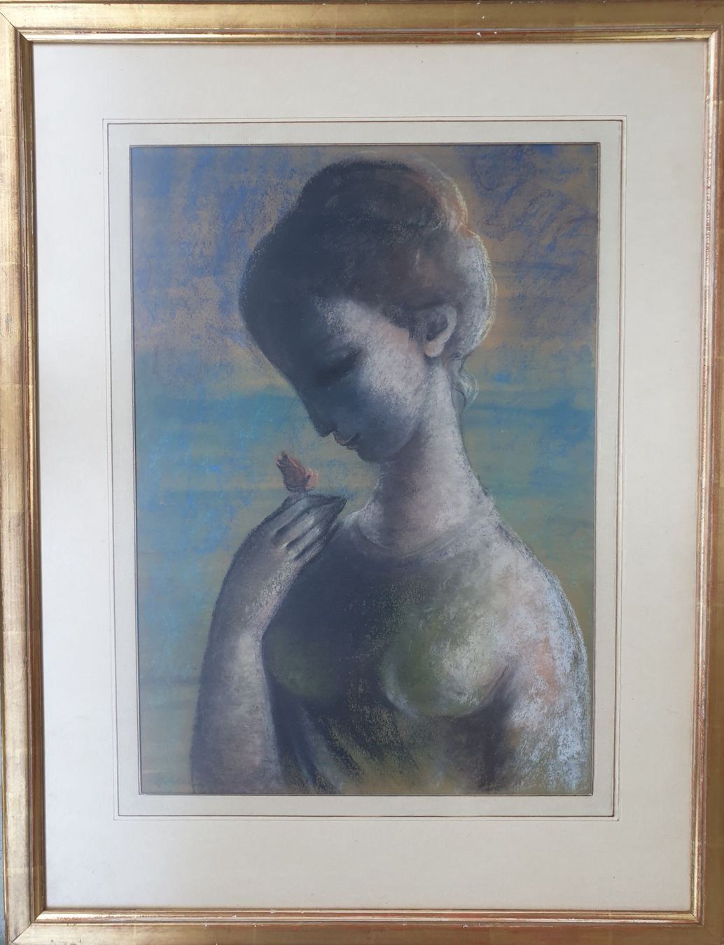 Dipinti: Pastellgemälde/ Edita Spannerová – Usato da Zürich venduto da B-Rock