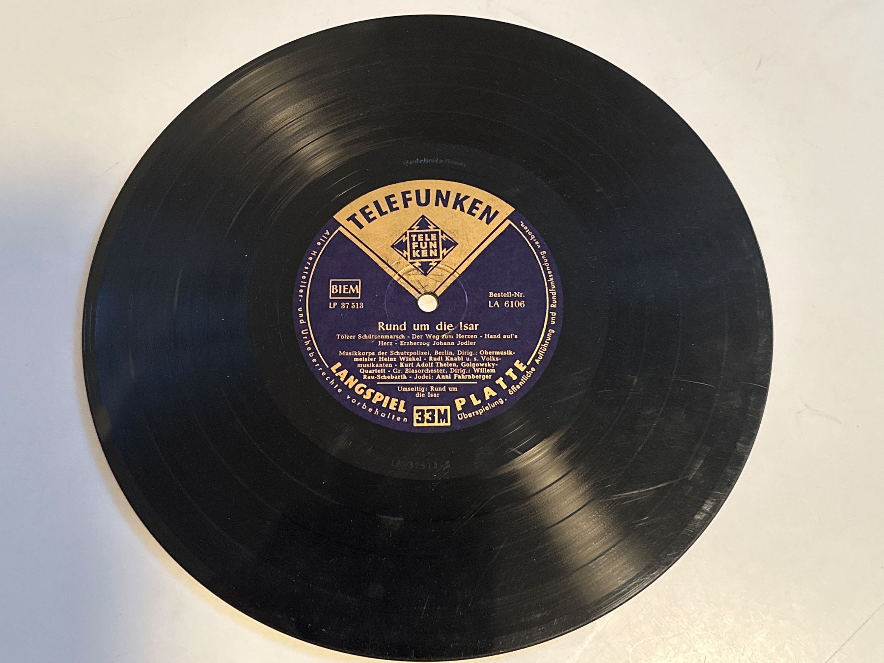 Dischi in vinile: Rund um die Jaser – Usato da Zürich venduto da Chaeffeler 2