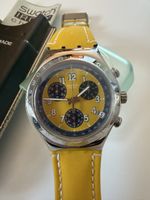 Montre Swatch Irony Chrono Secret Agent Yellow 1997