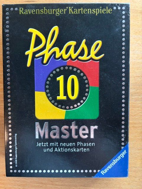Ravensburger Spiele: Ravensburger Phase 10 Master Kartenspiel gebraucht – Gebraucht aus Disentis/Mustér von MarisaM01