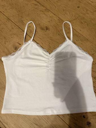 Top Damen Weiss Grösse L guter Zustand