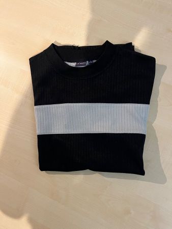 T-Shirt, Lee FrogTop Zustand, Schwarz-Silber, Gr. S 44/46