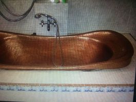 Badewanne Kupfer Einbaubadewanne Kupferbadewanne Bad Becken