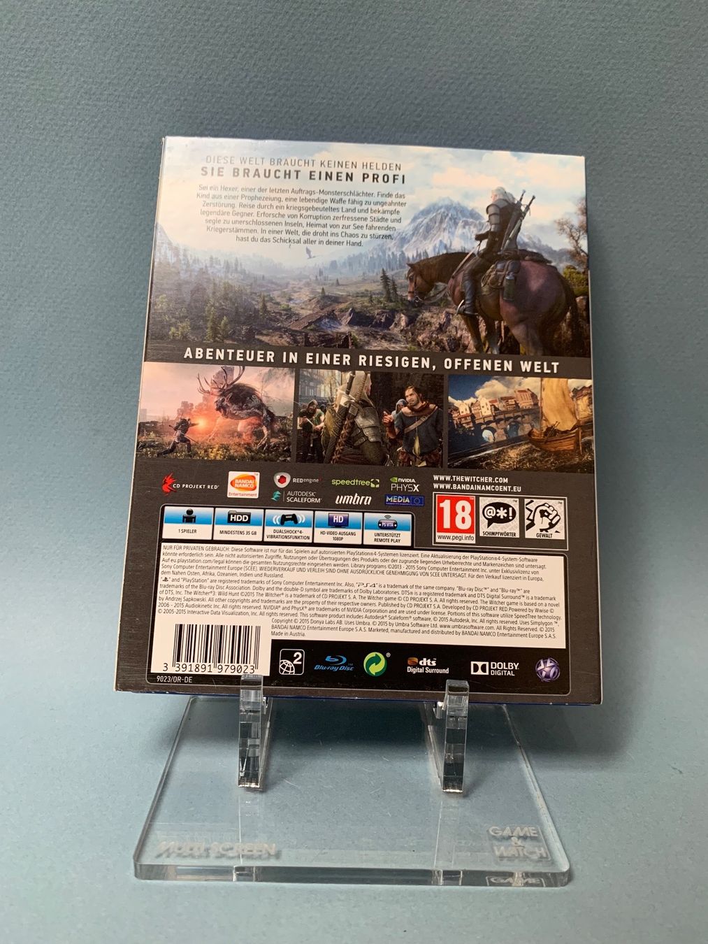 Sony Giochi: PS4 / The Witcher 3: Wild Hunt – Usato da Kölliken venduto da sergesellsretro 1