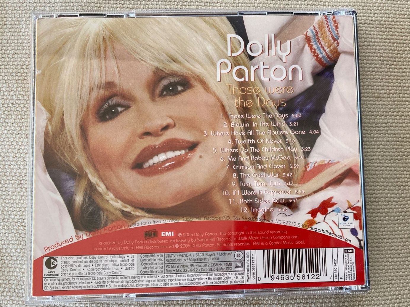 CDs: CD, Dolly Parton, Those were the days – Gebraucht aus Baden von Yoyo1 1