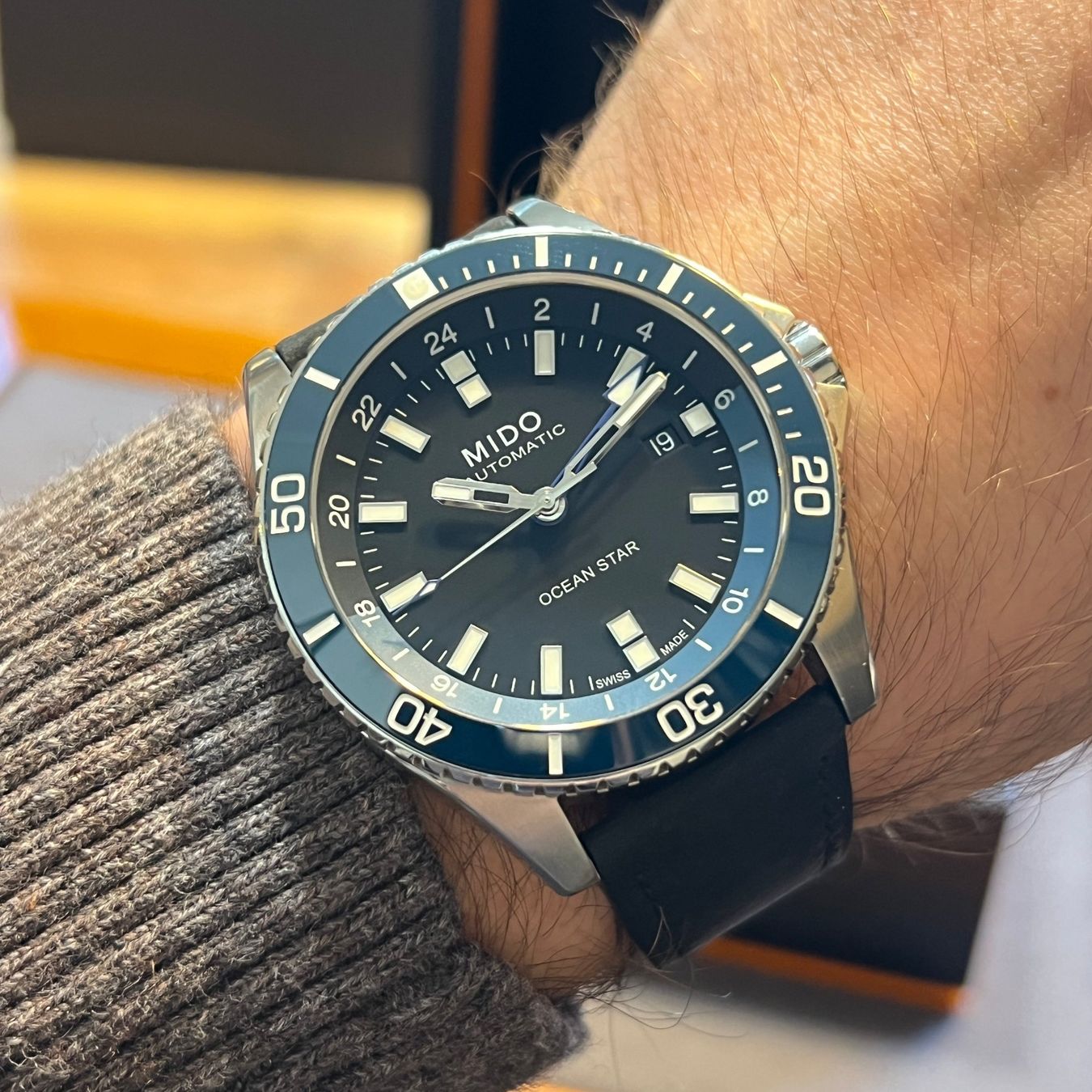 Mido Orologi: Mido Ocean Star GMT Full Set M026629A – Usato da Carouge GE venduto da Watchaser 3