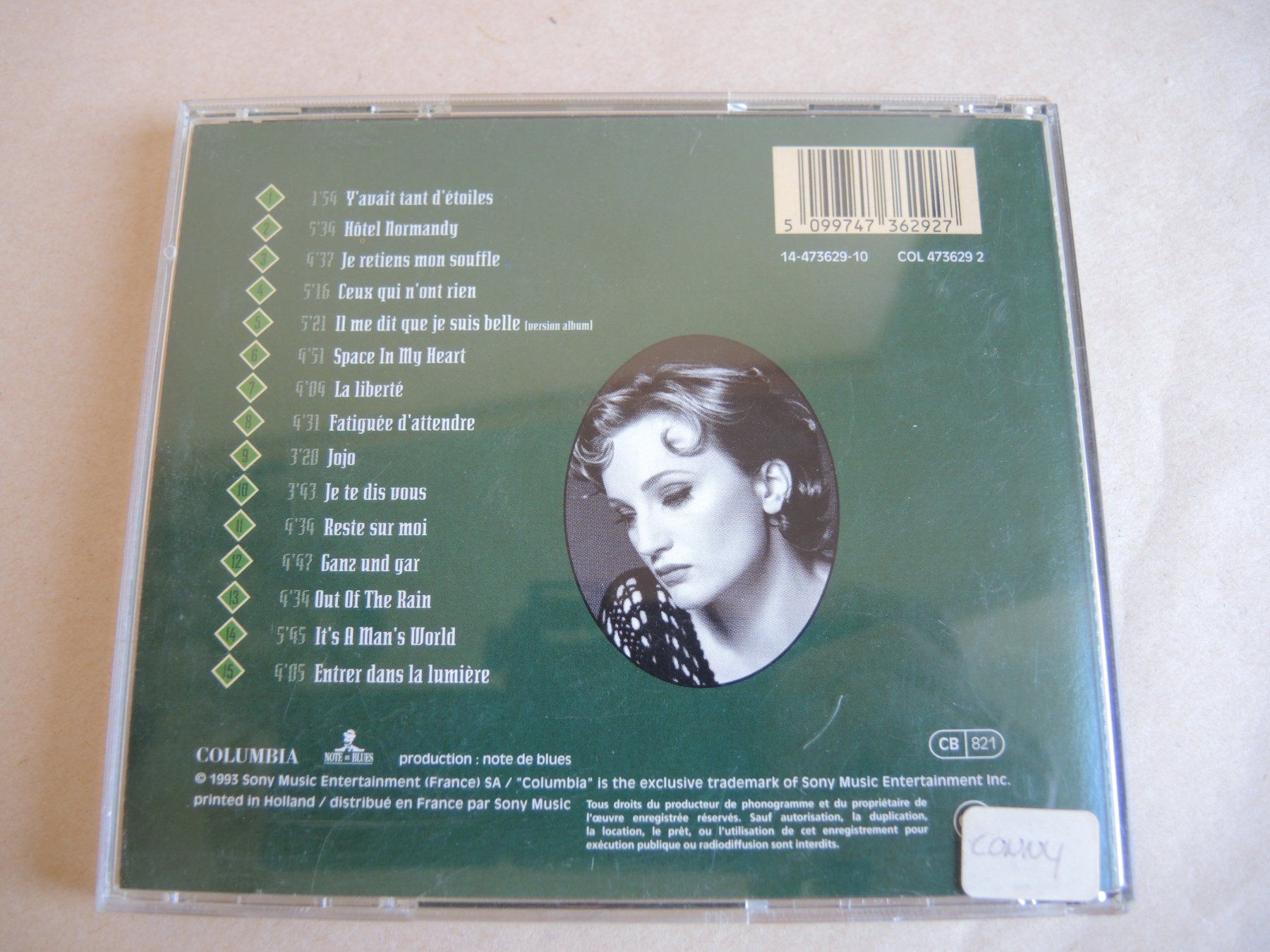 CD: Patricia Kaas - Je te dis vous , CD – Usato da Rorschach venduto da maeck8 2