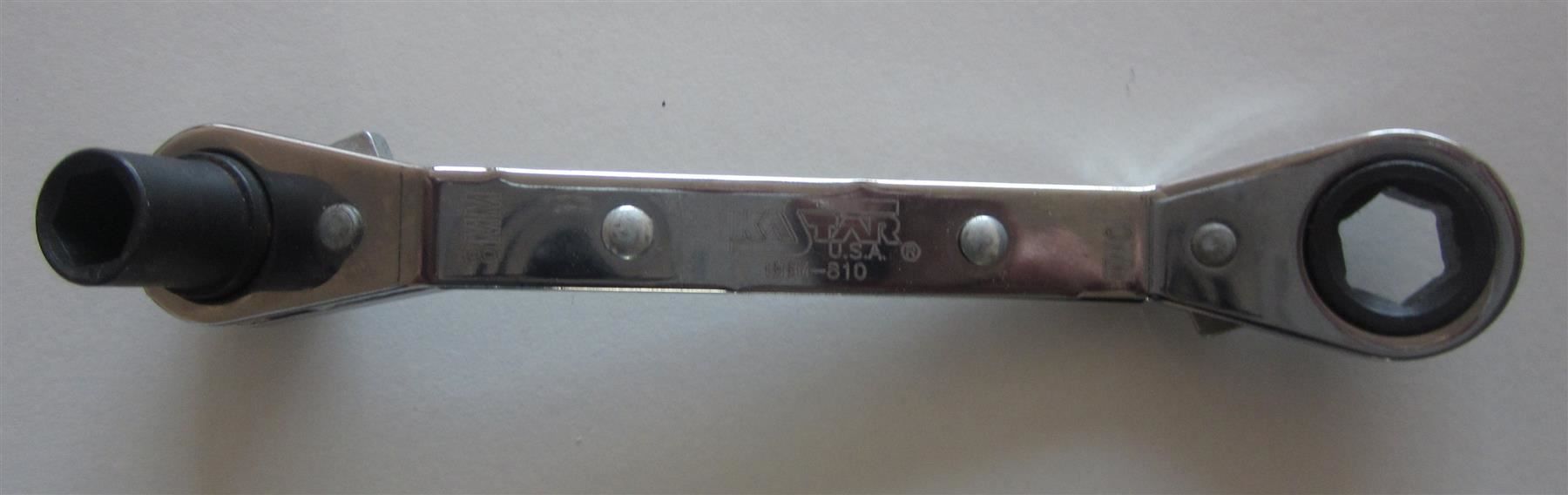Alle Werkzeuge: KASTAR BREMEENTLÜFTUNGSSCHLÜSSEL 8+10 MM – Neu und originalverpackt aus Zumikon von Gung 1