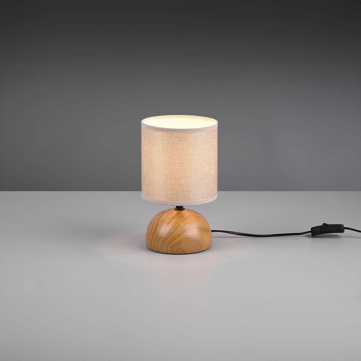 Lampen: Tischleuchte, Holzoptik, 23 cm Höhe – Neu (gemäss Beschreibung) aus Kreuzlingen von Smart-Light 1
