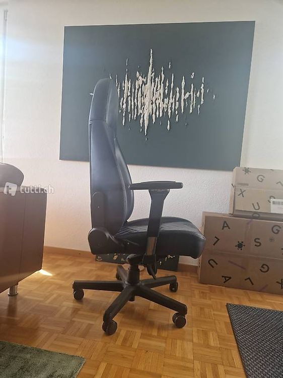 Noblechairs Hero Blue / Real Leather Kaufen auf Ricardo