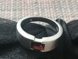 Silber Ring mit Karneol