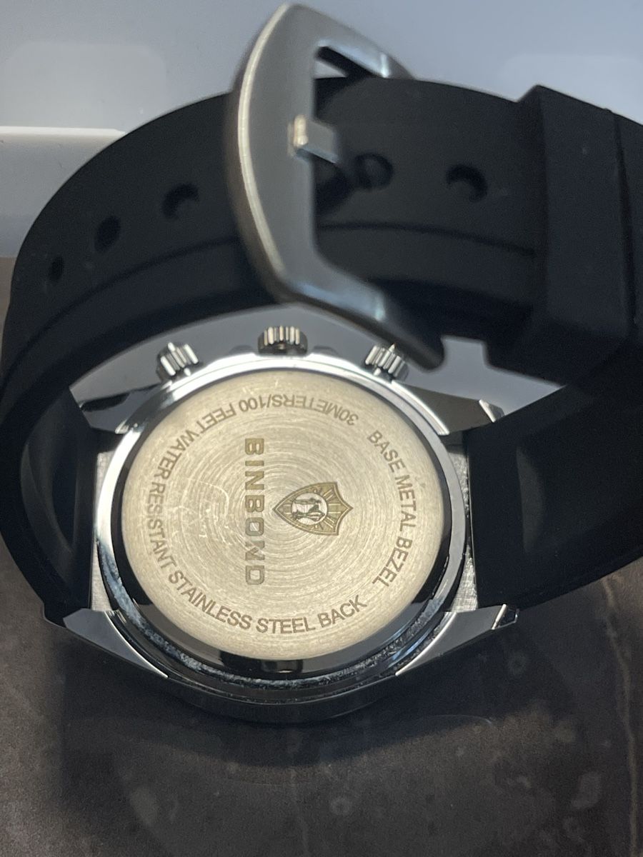 Uhren: BINBOND GENUINEPRODUCT CHRONOGRAPH HERRENUHR – Neu (gemäss Beschreibung) aus Dietikon von Saram46 8