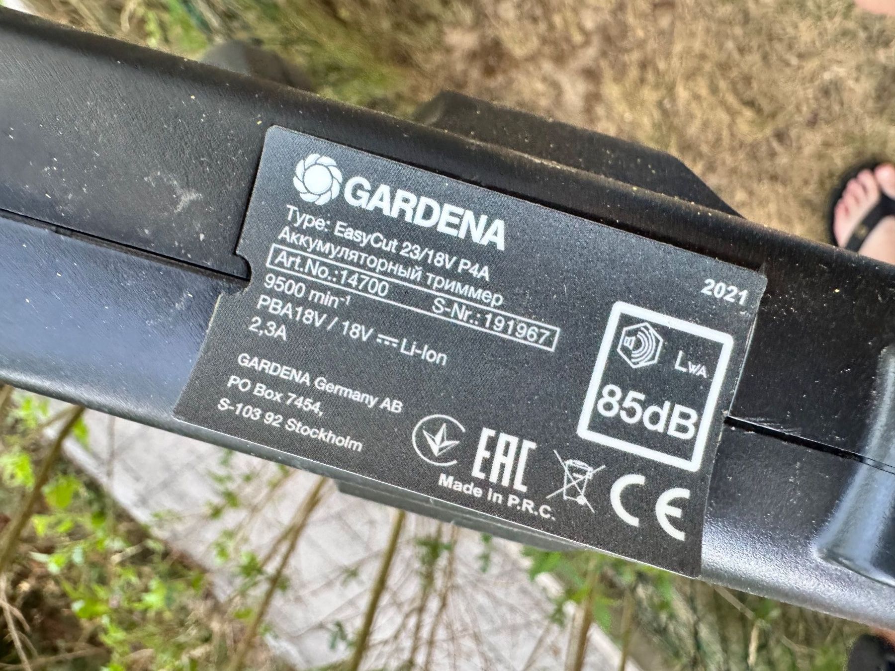 Gardena Alle Werkzeuge: GARDENA EasyCut 23/18V P4A – Gebraucht aus Buttwil von Polina_Belin 1