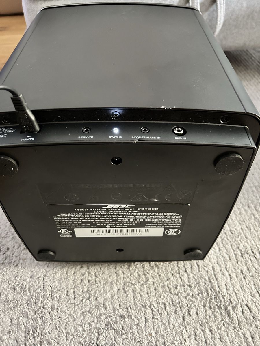 Bose Lautsprecher: Bose Acoustimass 300 Bass Module defekt !!! – Defekt aus Pratteln von andi1977 4