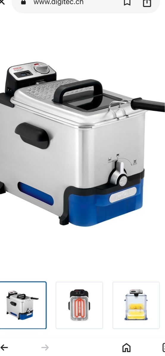 Tefal Elettrodomestici da cucina: Tefal Oleoclean Pro Öl Fritteuse – Usato da Muri AG venduto da Ariete81