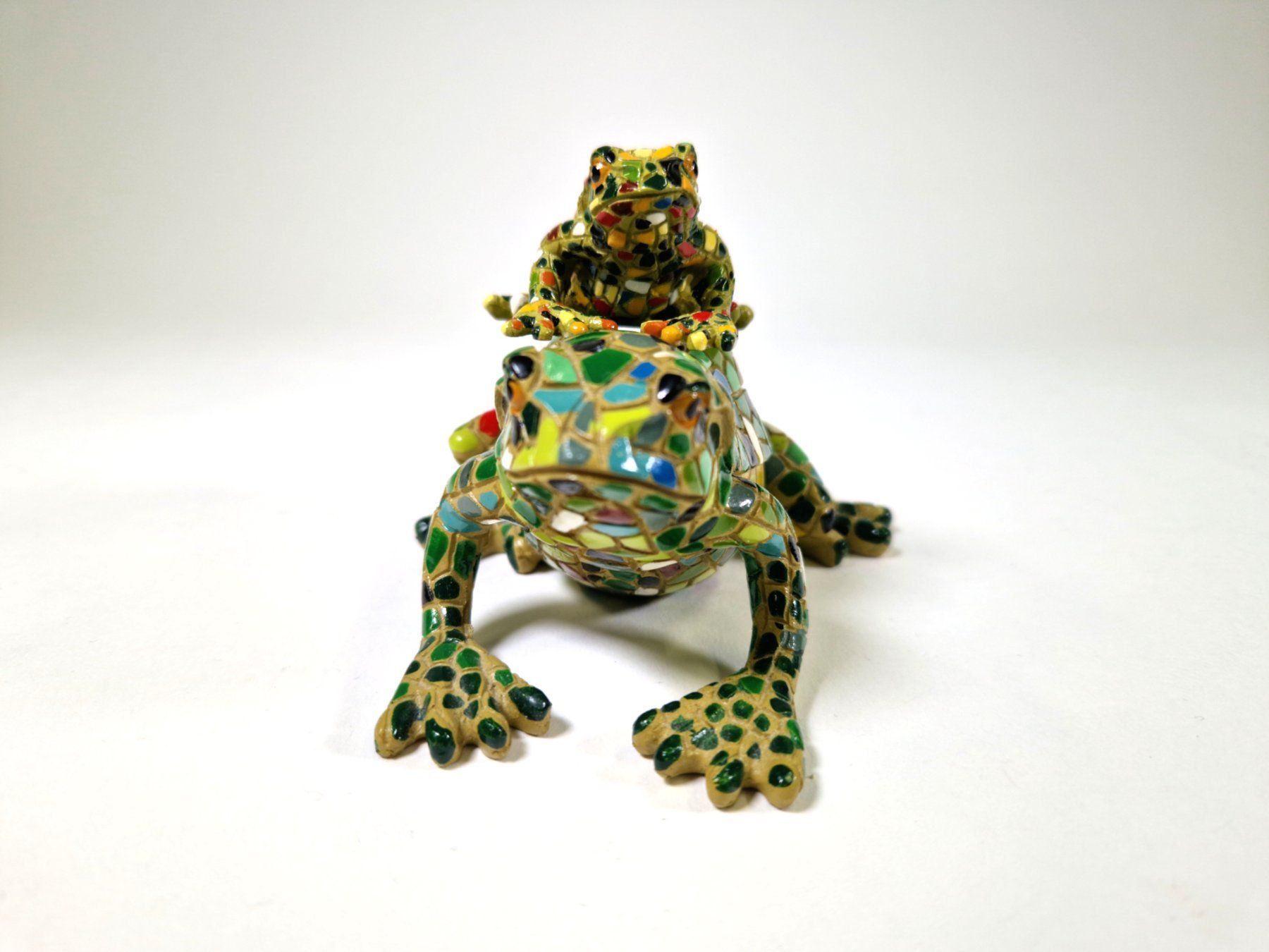 Statuette: Mosaik Keramik Frösche – Usato da Zollikofen venduto da Restwert_Zollikofen