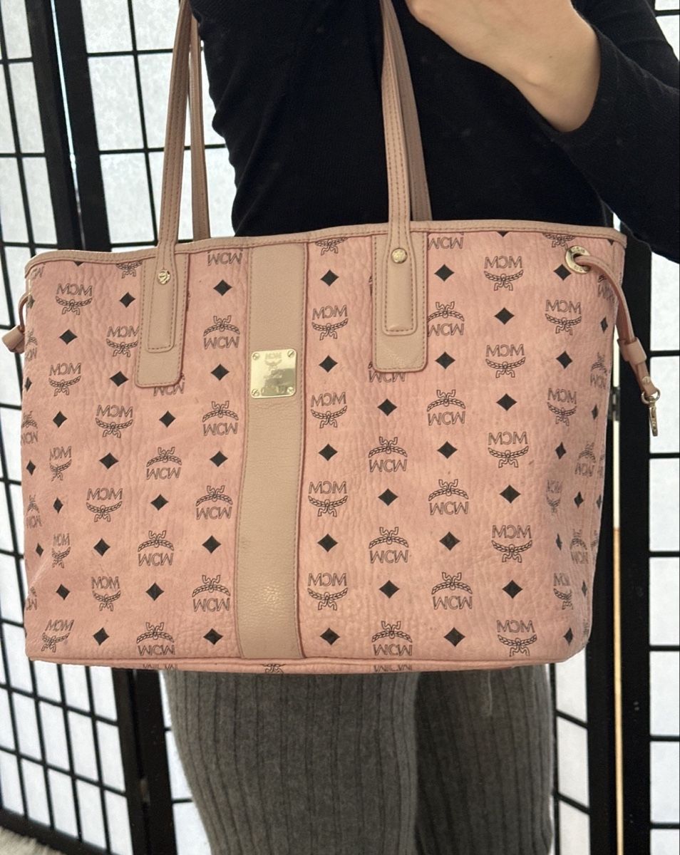 Mcm Taschen für Damen: Original MCM Shopper Rosa – Gebraucht aus Uitikon Waldegg von Amour_Zurich 1