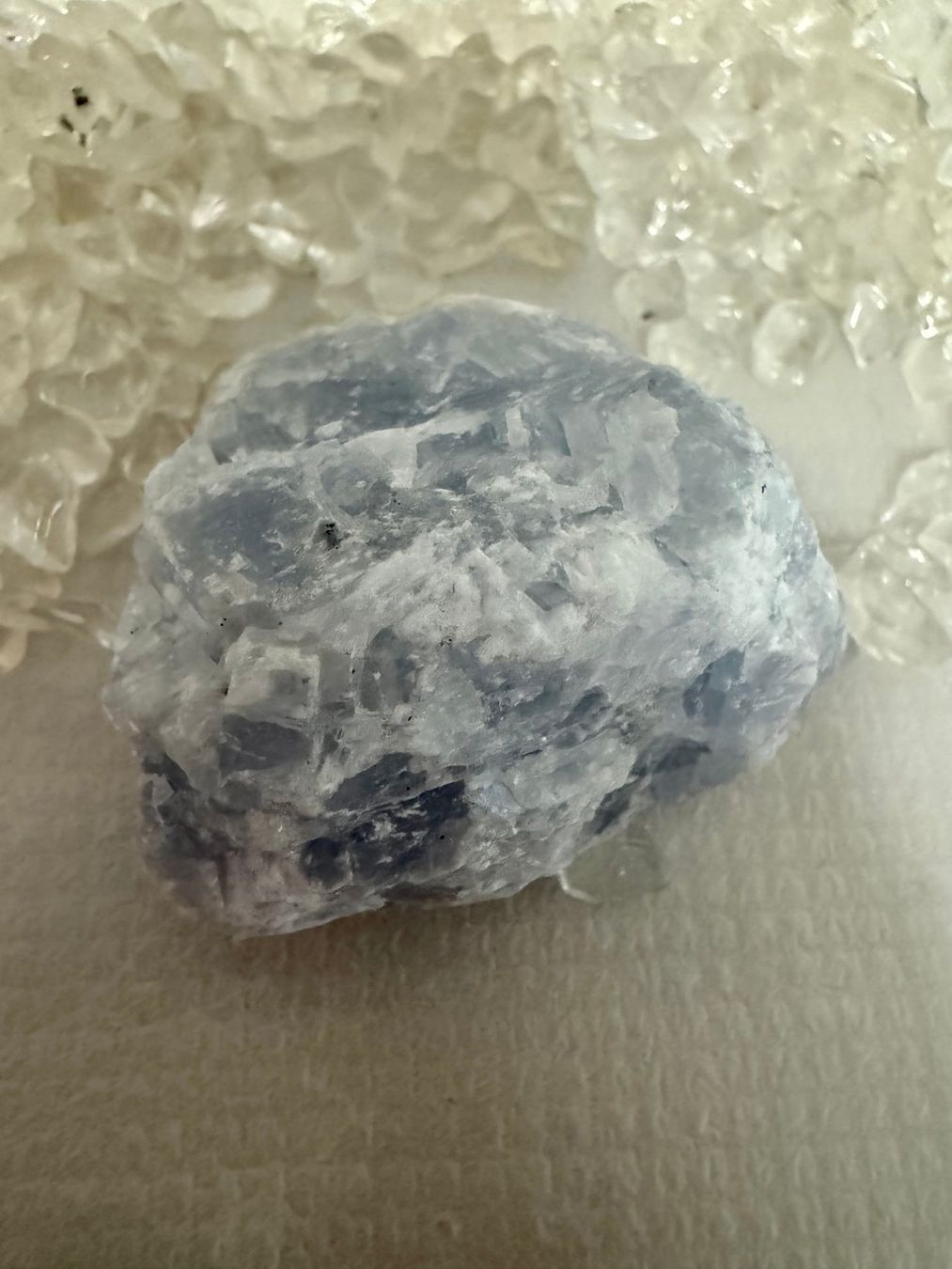 Minerali & Pietre curative: Calcit- blau roh – Nuovo (secondo la descrizione) da Biberist venduto da Steine