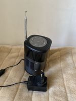 Digitalradio Eltax schwarz mit Netzteil gebrauchter Zustand