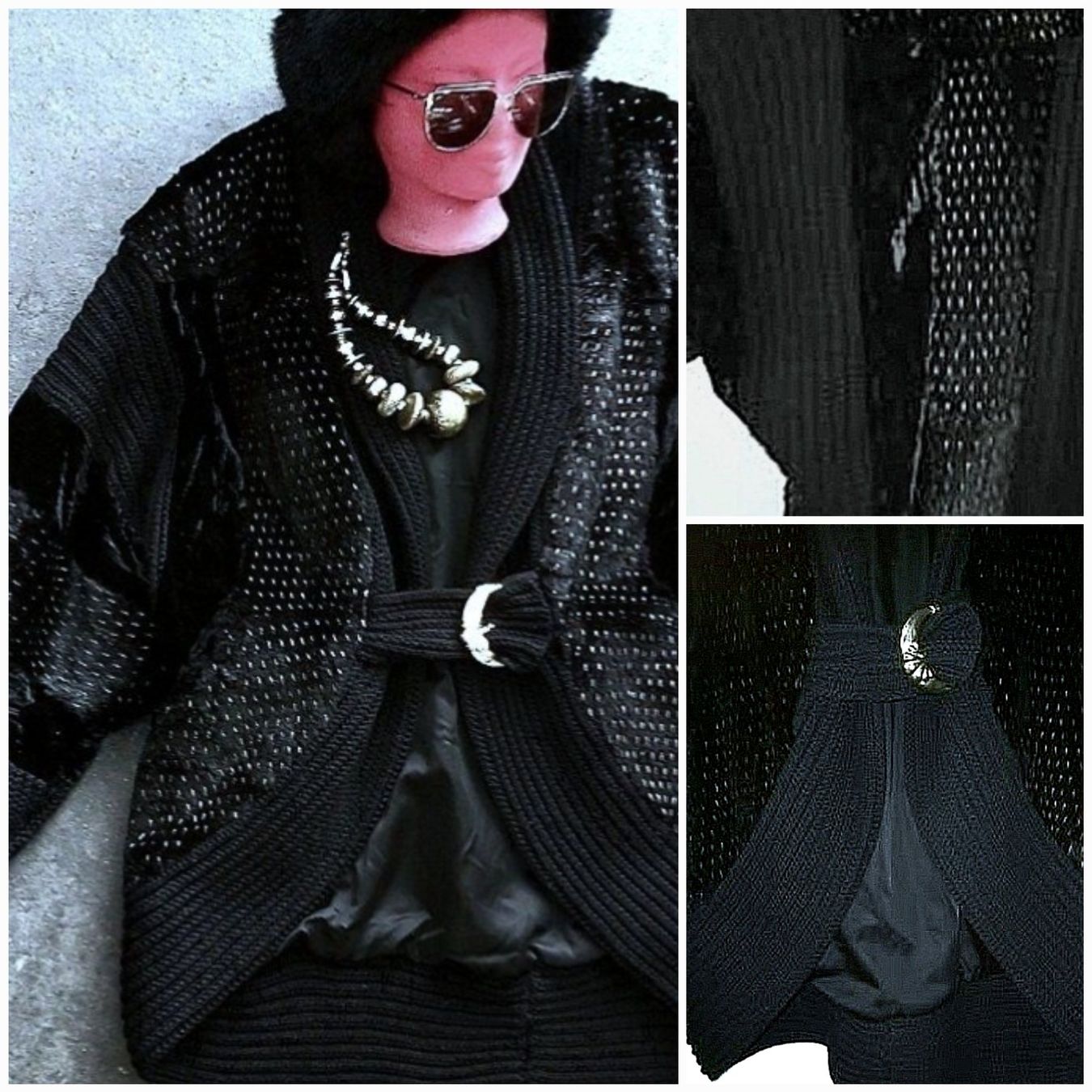 Jacken: 💣wunderschöne & Einzigartige vintage Strickjacke mit Fell – Gebraucht aus Emmenbrücke von abu_9mj8