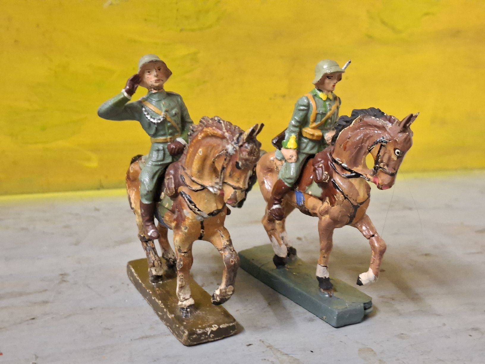 Spielzeuge: 2 dragons suisses Lineol – Gebraucht aus Monthey von Jmbois 3