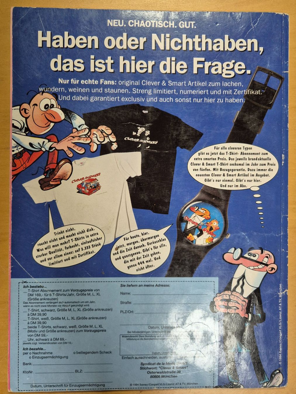 Fumetti: Clever & Smart Nr. 91 2. Auflage – Usato da Oensingen venduto da Pogomachine 1