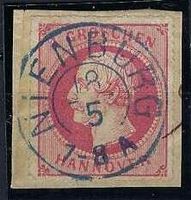 Altdeutschland 1859 Hannover 1Groschen VOLL-NIENBURG