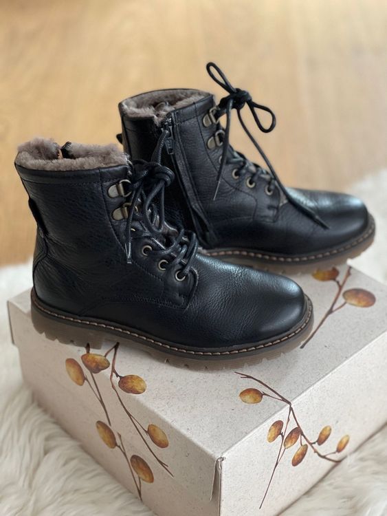 Orthopädische Damenstiefel Aus Echtem Leder Und Wolle Mit